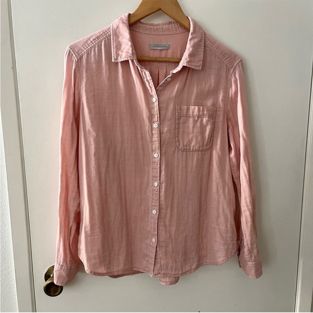 Outerknown Organic Cotton Pink Shirt